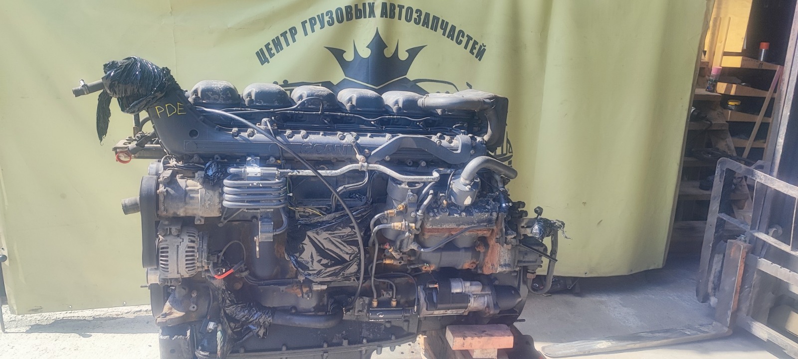 Двигатель(ДВС) SCANIA 5-Series R-SERIES DC13 112/ 440HP 2013 (б/у)