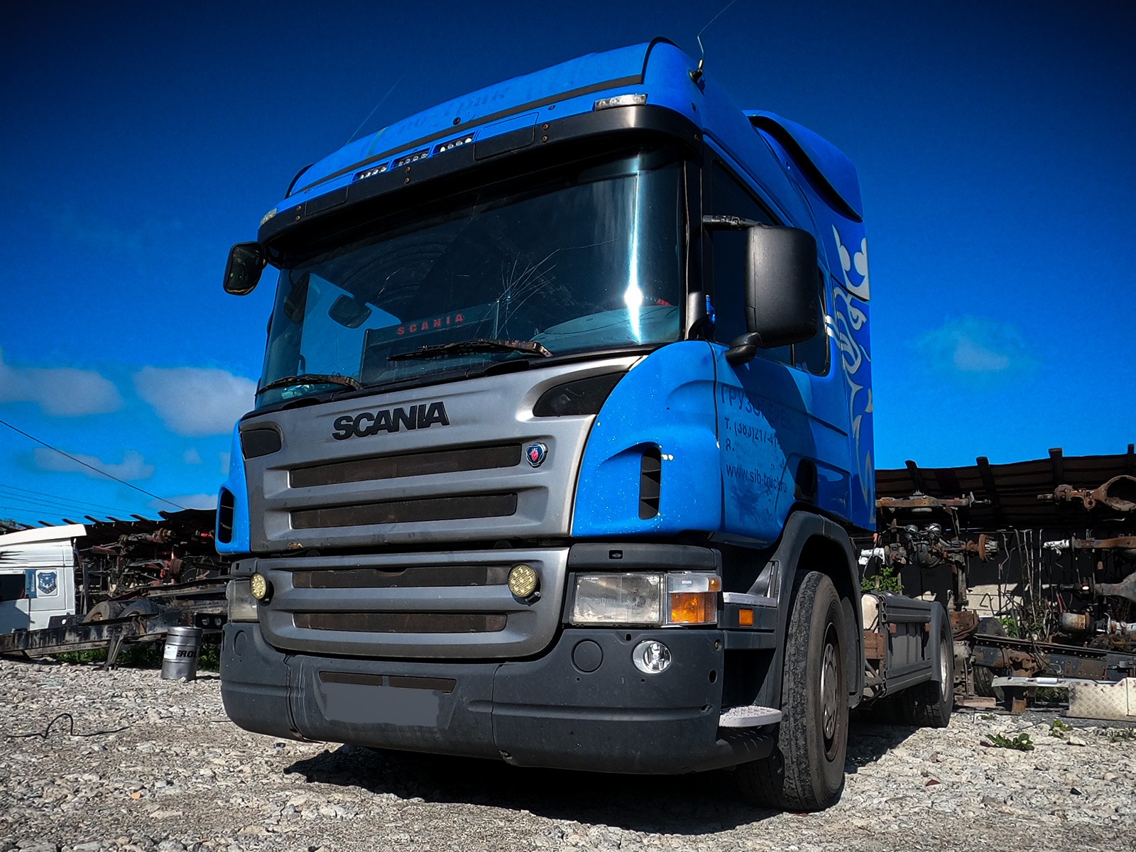 Автомобиль SCANIA 5-Series P-SERIES DC1226 2010 года в разбор