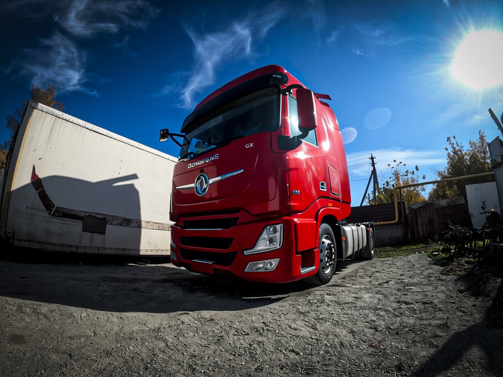 Автомобиль Dongfeng GX CUMMINS Z14EVIE520 2023 года в разбор